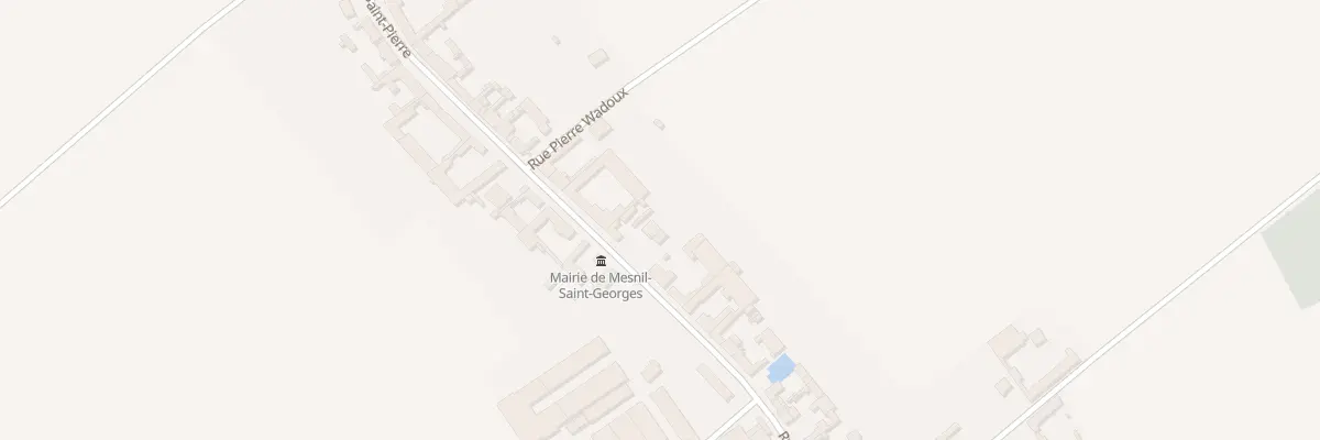 Plan du 1 Rue Saint Georges à Mesnil-Saint-Georges