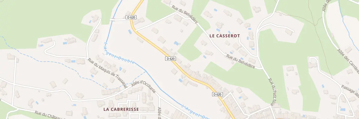 Plan du 58 Av de la Montagne Noire à Caunes-Minervois
