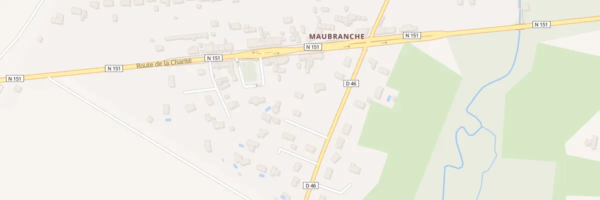 Plan du 9 Rue Etienne Fr. Salle de Chou à Moulins-sur-Yèvre