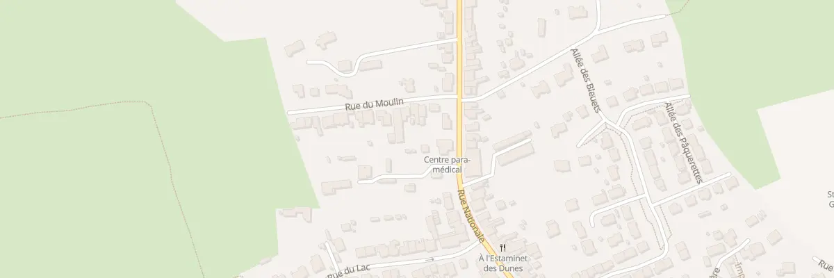 Plan du 5 Rue du Moulin à Ghyvelde