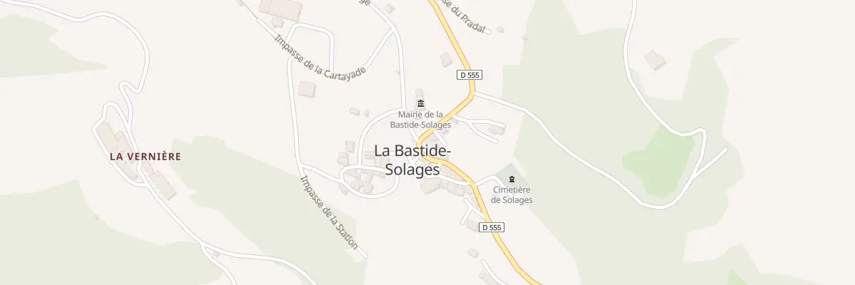 Plan du 5004A Solages à La Bastide-Solages