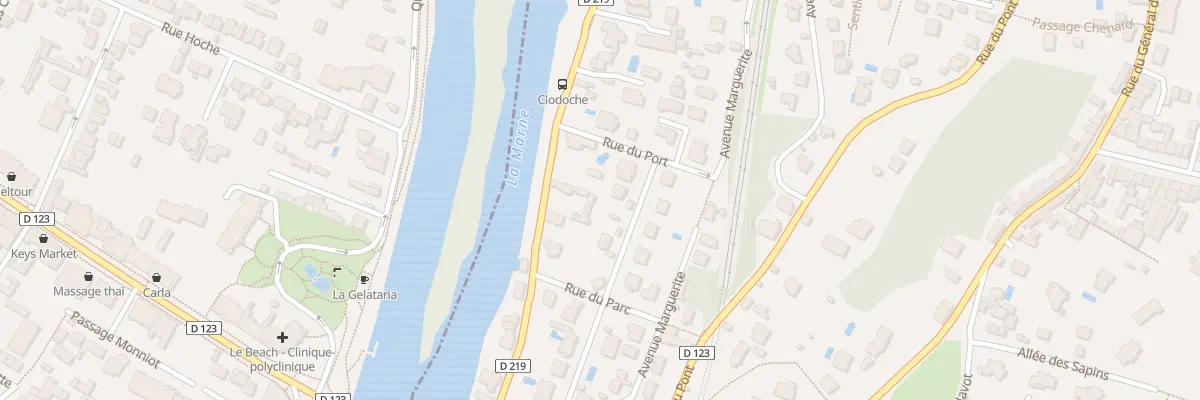 Plan du 17 Av de la Varenne à Chennevières-sur-Marne