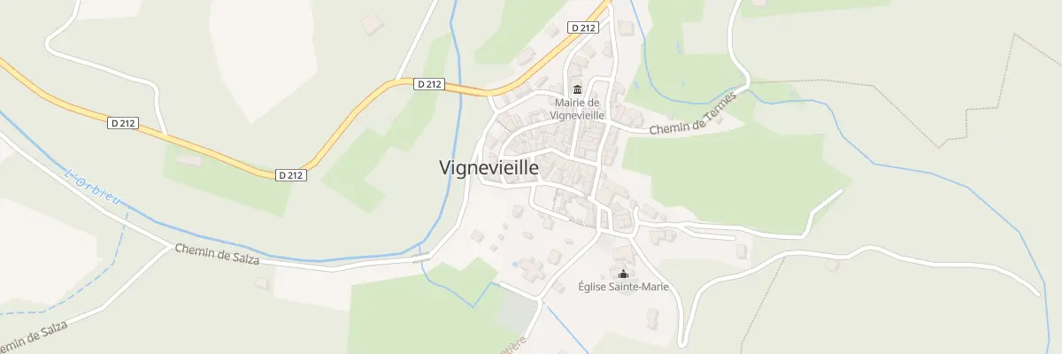 Plan du 16 Rue du Fer à Cheval à Vignevieille
