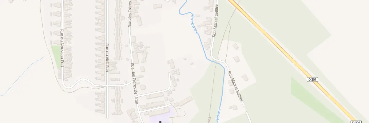 Plan du 59 Rue des Frères de Lima à Divion