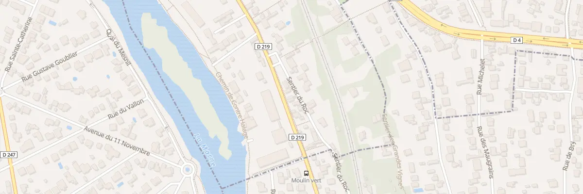 Plan du 151 Rue de Musselburgh à Champigny-sur-Marne