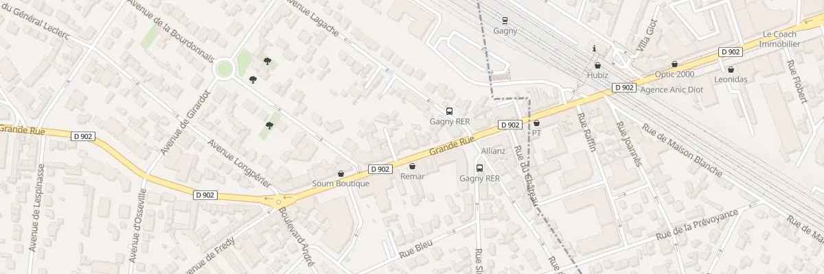Plan du 151 Grande Rue à Villemomble