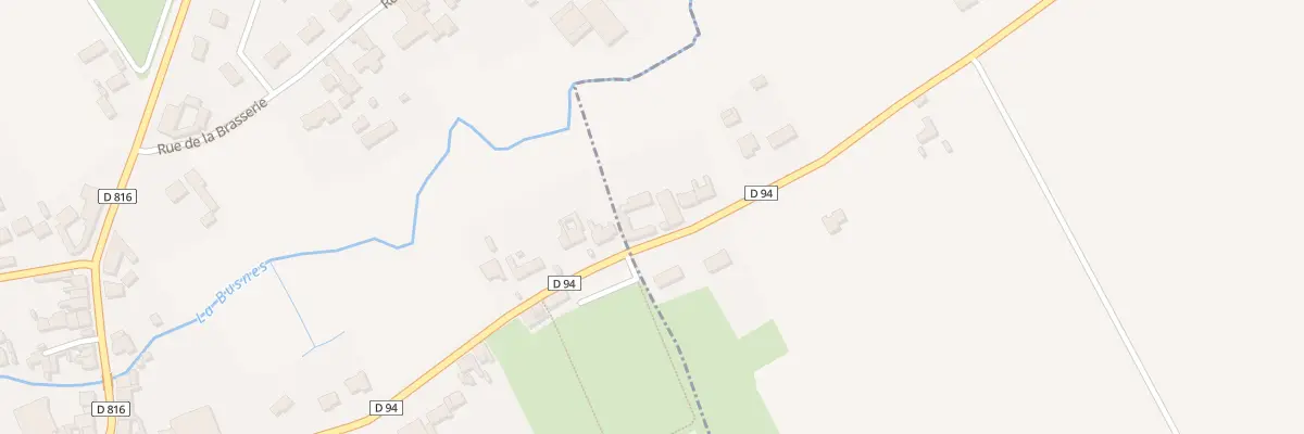 Plan du 2884 Rue de Lalleau à Robecq