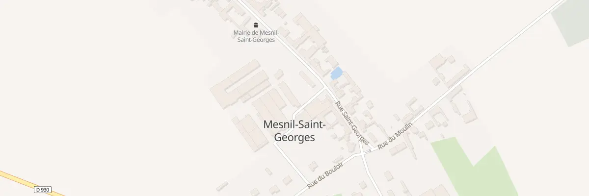 Plan du 2 Rue Saint Georges à Mesnil-Saint-Georges