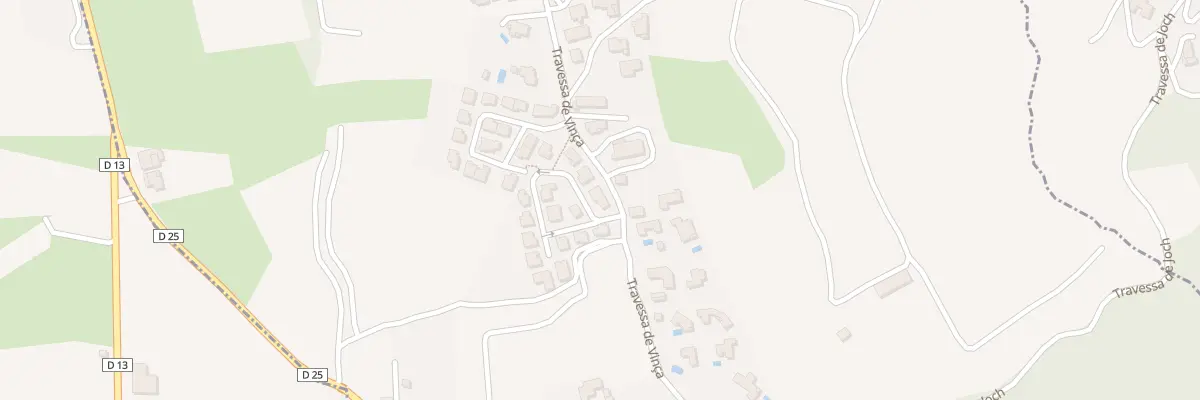 Plan du 4 Tra de Vinca à Joch