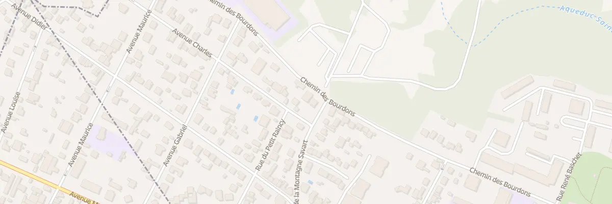 Plan du 71 Che des Bourdons à Gagny
