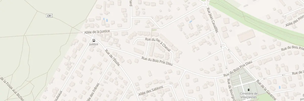 Plan du 21 Rue du Fer a Cheval à Villecresnes