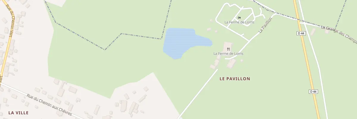 Plan du 5662 Le Pavillon à Lorris