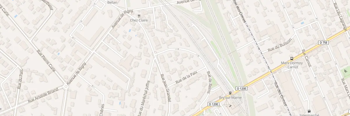 Plan du 22B Rue de Reims à Bry-sur-Marne