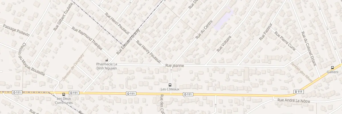 Plan du 1B Rue du Centre à Ormesson-sur-Marne