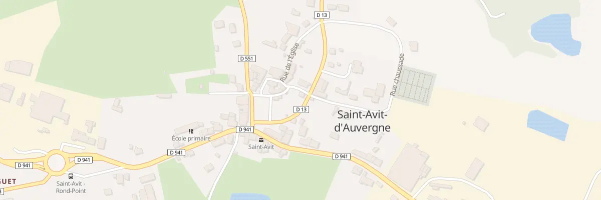 Plan du 5037 Le Bourg à Saint-Avit-d’Auvergne