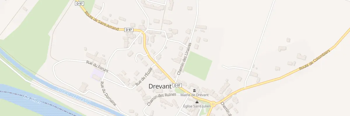 Plan du 5 Che des Linaires à Drevant