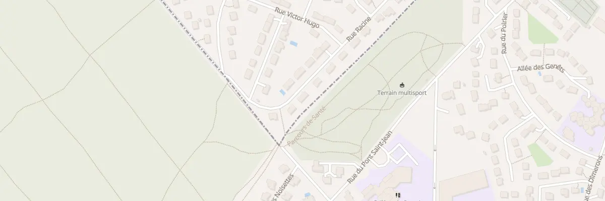 Plan du 29 Rue Racine à Orry-la-Ville
