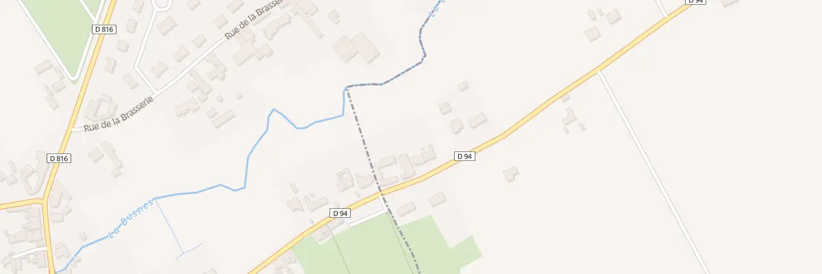 Plan du 2856 Rue de Lalleau à Robecq