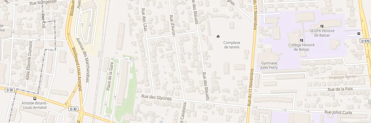 Plan du 10 Rue d’Avron à Neuilly-sur-Marne