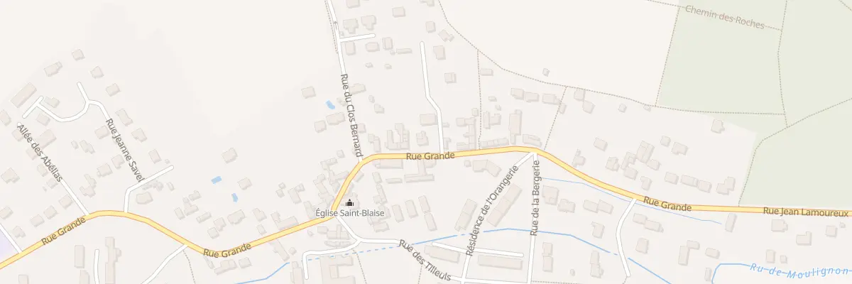 Plan du 352 Rue Grande à Saint-Fargeau-Ponthierry