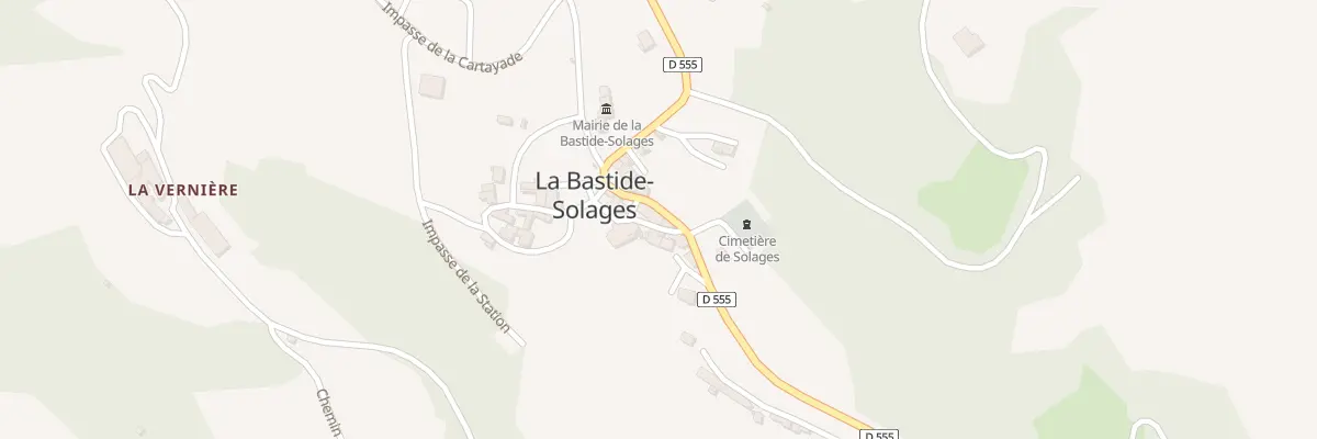 Plan du 5008 Solages à La Bastide-Solages