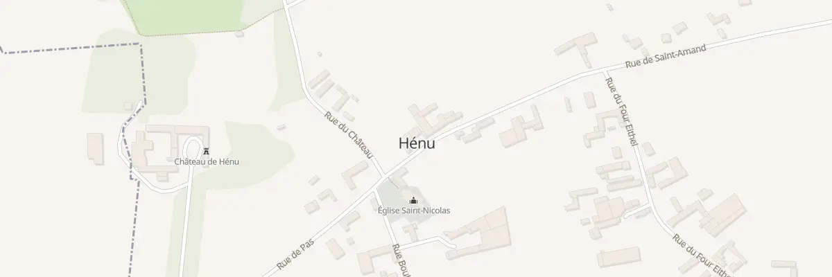 Plan du 3 Gr Grand Rue à Hénu