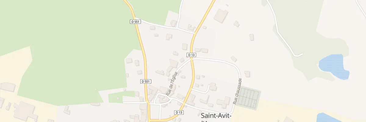 Plan du 5023 Le Bourg à Saint-Avit-d’Auvergne