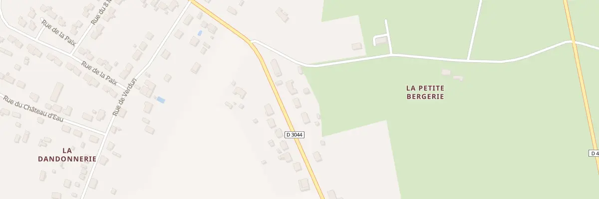 Plan du 33 Rue du Faubourg de Gien à Lorris