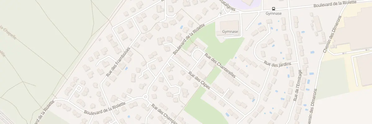 Plan du 6 Rue des Cèpes à La Chapelle-en-Serval