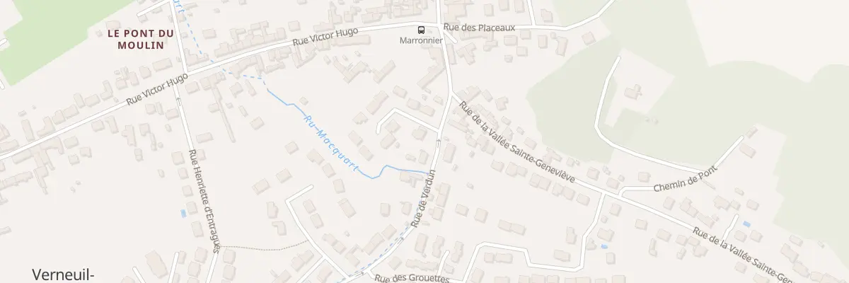 Plan du 16 Rue de Verdun à Verneuil-en-Halatte