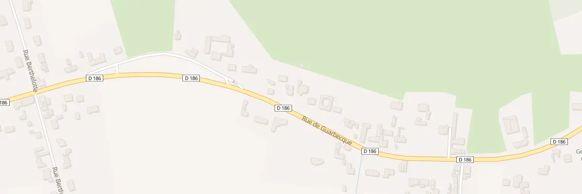 Plan du 1300 Rue de Guarbecque à Saint-Venant