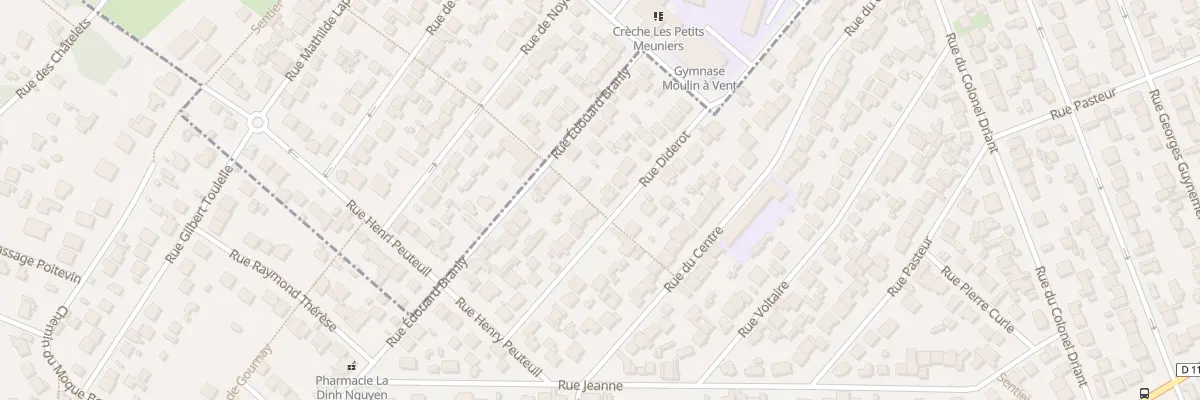 Plan du 15 Rue Diderot à Ormesson-sur-Marne