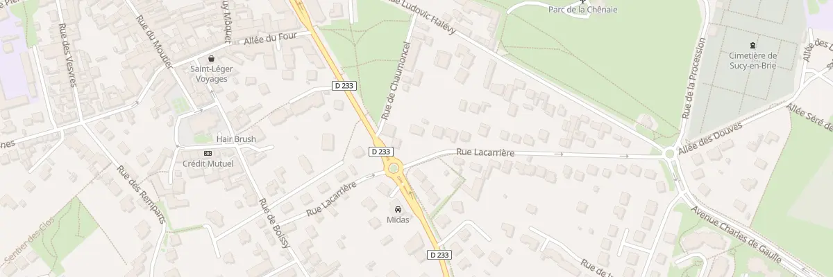 Plan du 11 Rue Lacarrière à Sucy-en-Brie