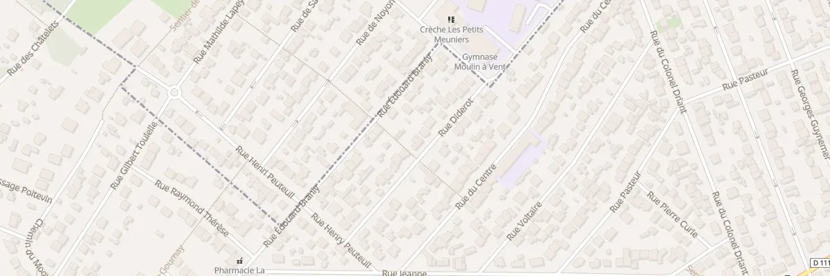 Plan du 17 Rue Diderot à Ormesson-sur-Marne