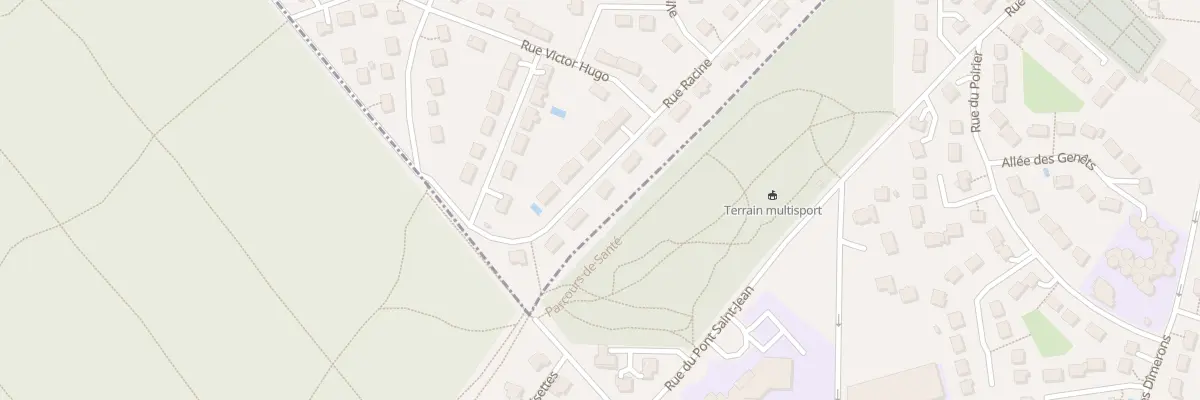 Plan du 27 Rue Racine à Orry-la-Ville