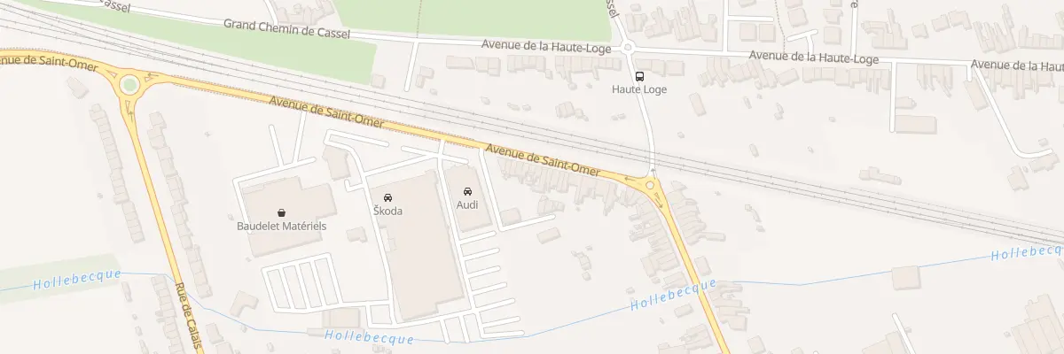 Plan du 85 Av de Saint-Omer à Hazebrouck