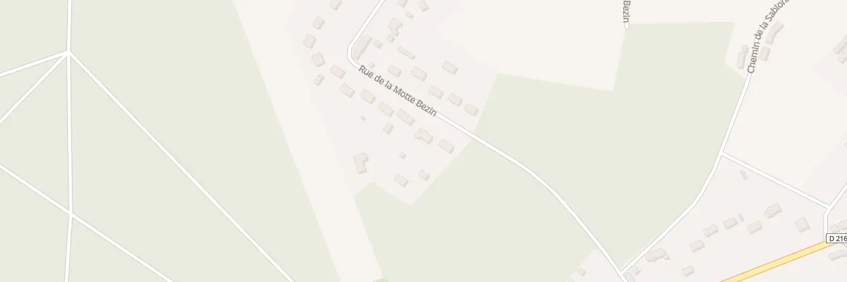 Plan du 312 Rue de la Motte Bézin à Ladon