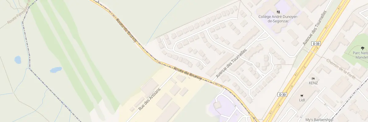 Plan du 9 Rue du Bois des Antonins à Boussy-Saint-Antoine