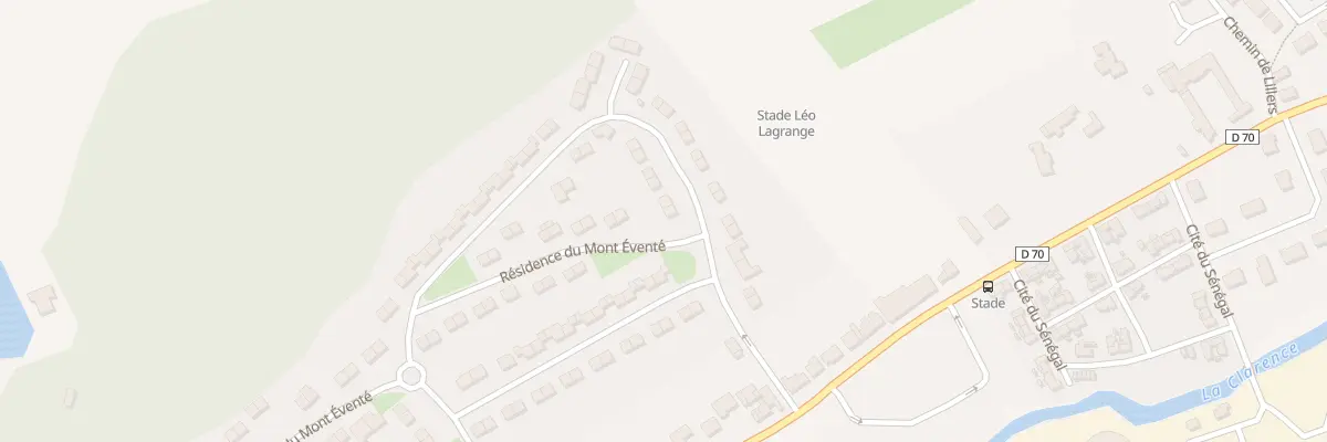Plan du 98 Res du Mont Evente à Lapugnoy