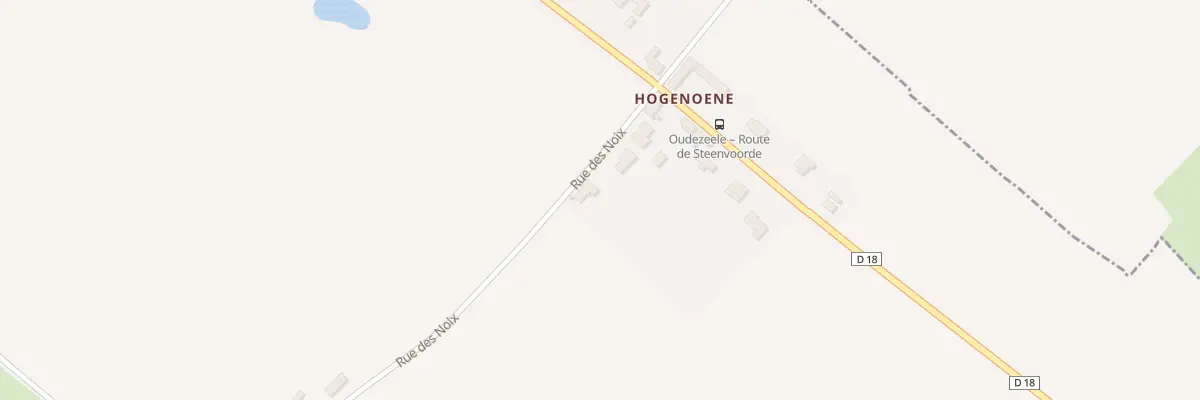 Plan du 91 Rue des Noix à Oudezeele
