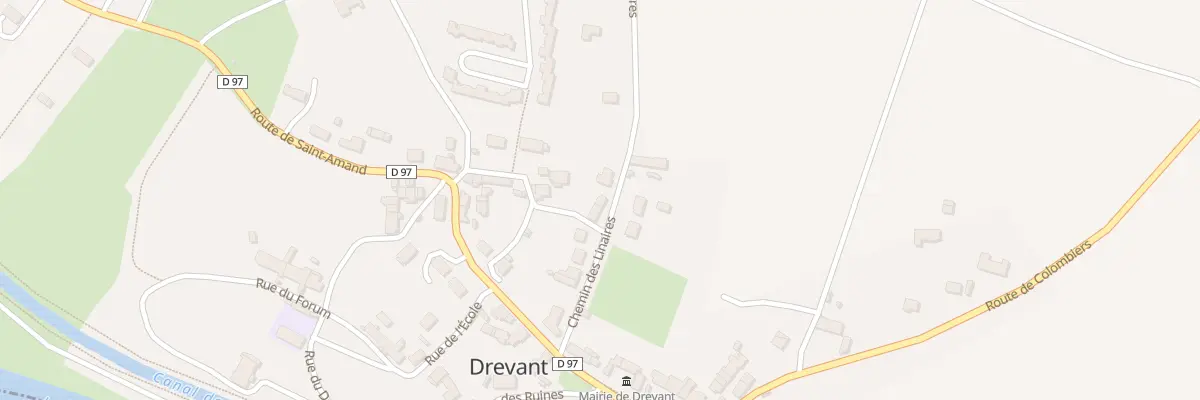 Plan du 13 Che des Linaires à Drevant
