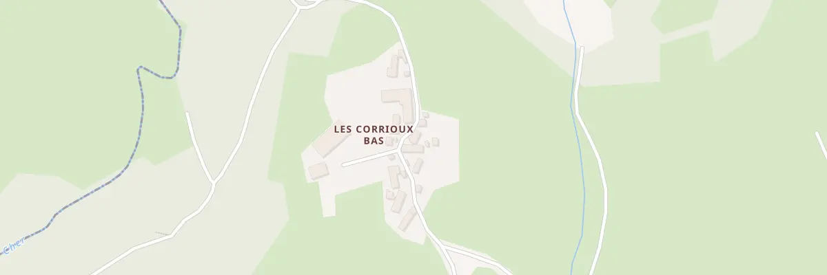 Plan du 5 Corrioux d’En Bas à Dontreix