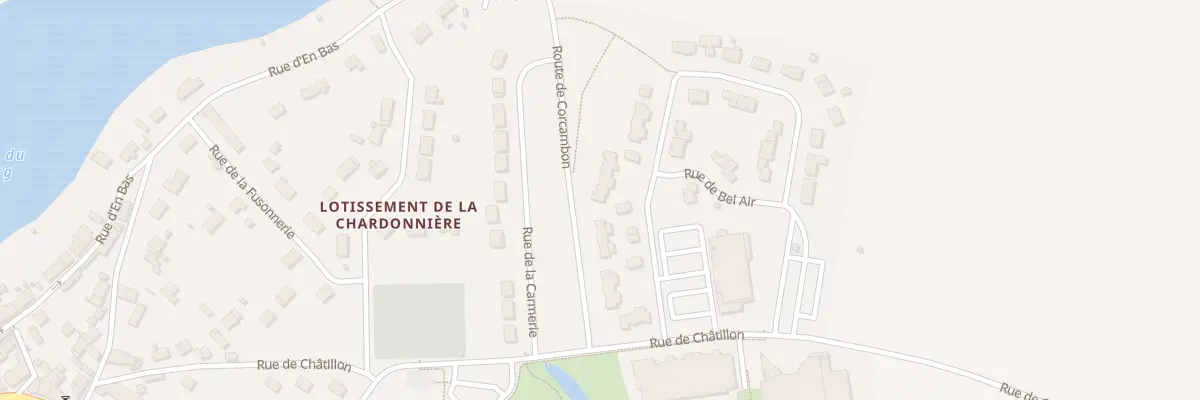 Plan du 46 All des Meuniers à Dampierre-en-Burly