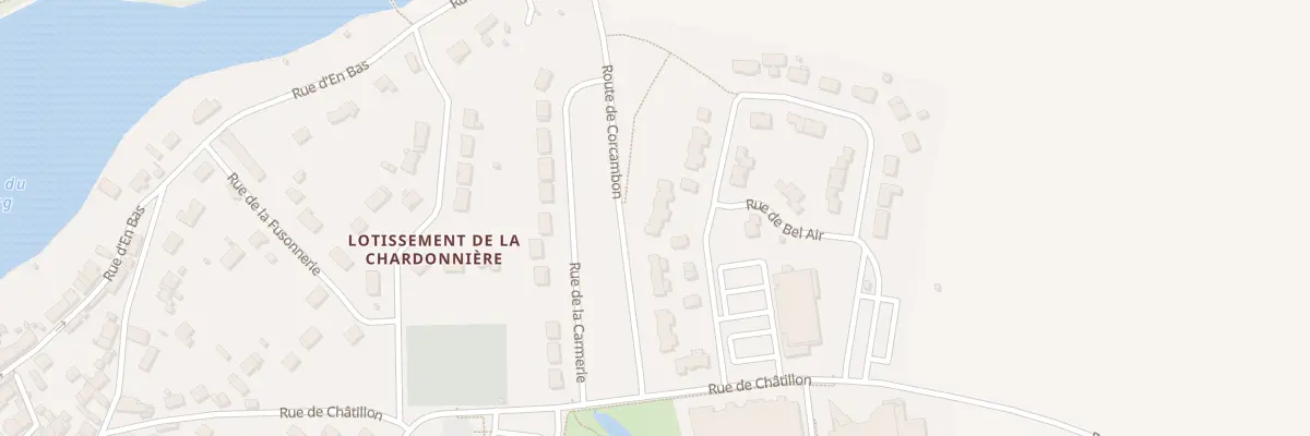 Plan du 44 All des Meuniers à Dampierre-en-Burly