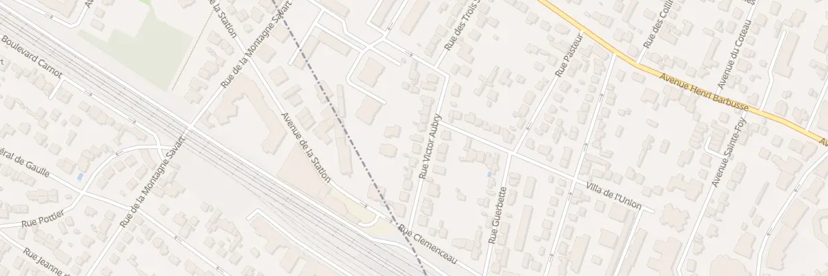 Plan du 11 Rue Victor Aubry à Gagny