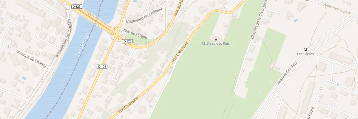 Plan du 113 Rue du Gal de Gaulle à Chennevières-sur-Marne