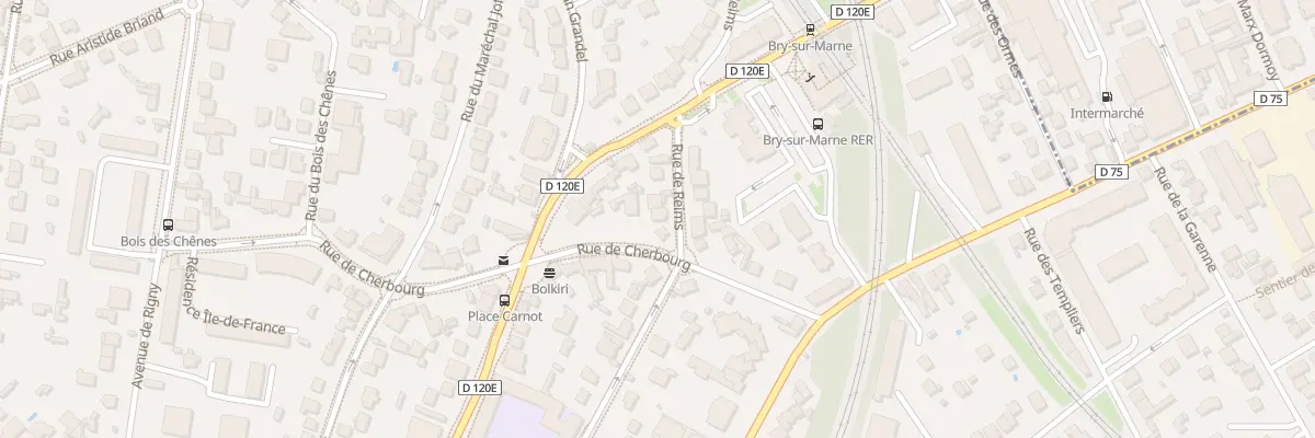 Plan du 2 Rue de Reims à Bry-sur-Marne