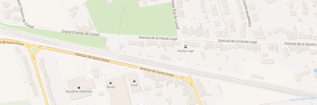 Plan du 183 Av de la Haute Loge à Hazebrouck