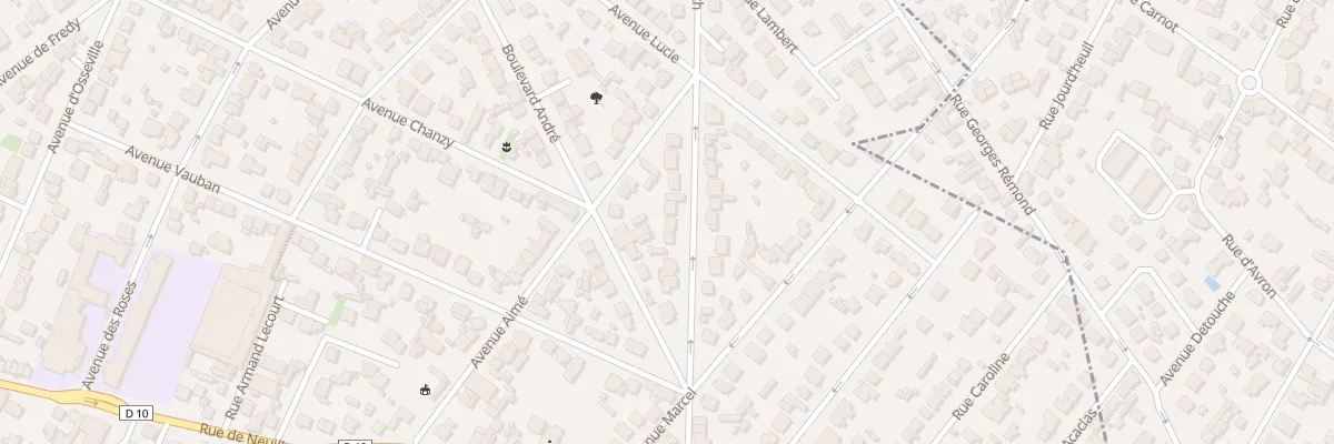 Plan du 34 Rue Simon Guitlevitch à Villemomble