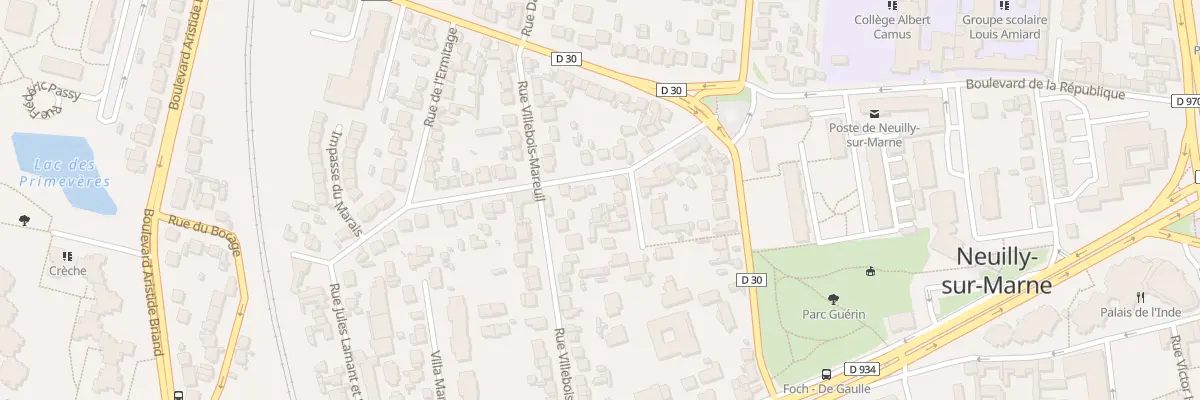 Plan du 42 Rue J Lamant et Fils à Neuilly-sur-Marne